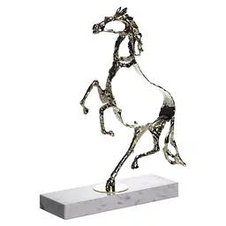 Декоративна фігурка Yiwu Horse 28х8.5х34 см металева статуетка колекційна для дому настільний декор HP-7-8 - мініатюра 6