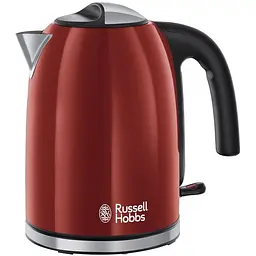 Електрочайник Russell HobbsColours Plus 1.7 л метал червоно-чорний kuh0015302