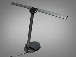 Настільна лампа LED Diasha A5508GR wireless charge, 14W, бездротова зарядка, димер, таймер, сучасний стиль - мініатюра 3