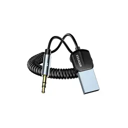 Bluetooth трансмітер Essager Lingfeng Bluetooth 5.0 Aux Adapter Car Wireless Receiver USB (EBT-LF01-P)