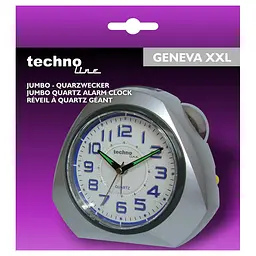 Годинник настільний Technoline Modell XXL Silver (Modell XXL silber), Сріблястий - мініатюра 7