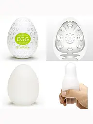 Набір мастурбаторів яєць Tenga (6 шт.) Babydoll Універсальний.. Різнобарвний EGG-6 - мініатюра 3