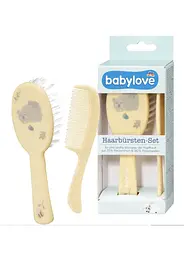 Дитячий набір для розчісування волосся Babylove Жовтий Ведмідь (2 шт.)