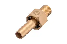 З'єднання пневматичне шарнірне Intertool Storm зовнішнє різьблення 1/4" на шланг 10 мм - мініатюра 2