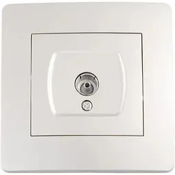 Розетка Brille TB-1TV ch (L15-058)