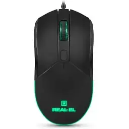 Комп'ютерна мишка Real-El RM-515 USB Black (EL123200059)