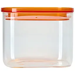 Ємність для зберігання MBM HOME 600 мл прозора (KP-145 S T/ORANGE)