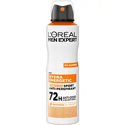 Дезодорант-антиперспірант для тіла L'Oreal Paris Men Expert Hydra Energetic Extreme Sport 150 мл 