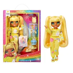 Лялька Rainbow High серії Junior High PJ Party - Санні(з аксесуарами) Rainbow High 503682