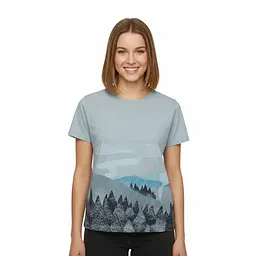 Футболка жіноча Turbat Fog Women XS Світло-сірий