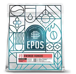 Кава в зернах EPOS RWANDA HUMURE свіжообсмажена 100% арабіка 1 кг