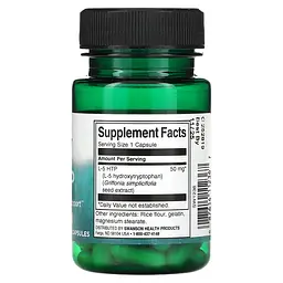 Харчова добавка Swanson Ultra 5-HTP 50 мг 60 капсул - мініатюра 2