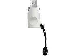 Адаптер Hoco USB OTG microUSB UA10 Silver (6957531070283) - мініатюра 2