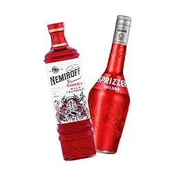 Коктейль Wild Cranberry Twist (набір інгредієнтів) х11 на основі Nemiroff - мініатюра 2