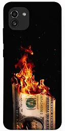 Чохол Demsky Money burn для Samsung Galaxy A03