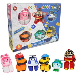Набір трансформерів ROBOCAR POLI Bambi 30х35х9 см det0014018 - мініатюра 2