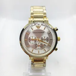 Наручний годинник чоловічий No Brand Emporio Armani Золотистий (IBW375YO)