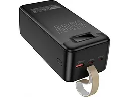 Зовнішній акумулятор (Power Bank) Hoco DB82 Aquila 40000mAh Black - мініатюра 3