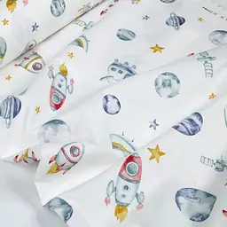 Наволочка на подушку 70х70 SPACE ROCKET COSAS (2200000028044) - мініатюра 3