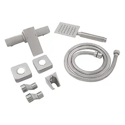 Змішувач для душу Lidz (NKS)-10 30 010 00, Никель - мініатюра 5