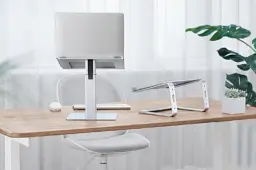 Підставка для ноутбука до 15.6" Gembird NBS-D1-02, Silver, алюмінієва, 225 - 380 мм - мініатюра 4