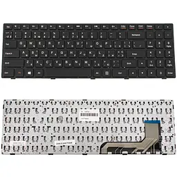 Клавіатура для ноутбука LENOVO (IdeaPad 100-15IBY) ukr, black