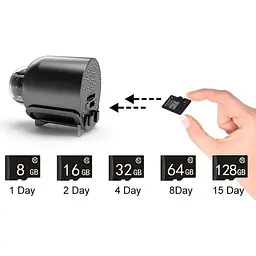 Мініатюрна камера Boblov R-20 Full HD 1080P wifi (100671) - мініатюра 6