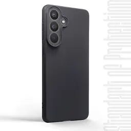 Чехол-накладка для смартфона Samsung Galaxy S26 Plus 5G, противоударный, силиконовый, термополиуретановый (ТПУ), с защитой камеры и корпуса, черный, защита всего корпуса, ArmorStandart (ARM89444) - мініатюра 2
