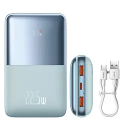 Портативний акумулятор Baseus Bipow Pro OE 20000 mAh 22.5W PPBD040303 блакитний