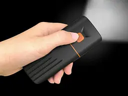 Велоліхтар + габарит QX-T3206 (2xXML-T6 + габарит-6SMD) + PowerBank + microUSB (3 режими та 4 режими) - мініатюра 9