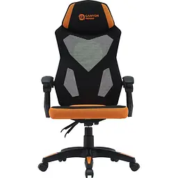 Ігрове крісло Canyon Wave MCH02 Mesh Black Orange (CNE-MCH02) - мініатюра 2