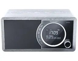 Радіоприймач колонка Sharp DR450GR Grey DAB+, FM RDS, Bluetooth, мережа - мініатюра 1