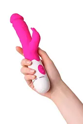 Вібратор-кролик Toyfa A-Toys Mist 25.4 cm рожевий - мініатюра 7