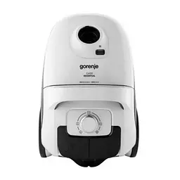 Gorenje Пилосос Gorenje мішковий, 750Вт, конт пилок -3л, HEPA, телескоп трубка, білий - мініатюра 4