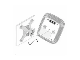 Настінне кріплення HP Aruba AP-220-MNT-W1W Mt Basic White Kit (JW047A) - мініатюра 2
