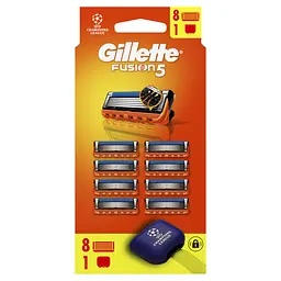 Змінні картриджі для гоління (леза) чоловічі Gillette Fusion5 8 шт. - мініатюра 2