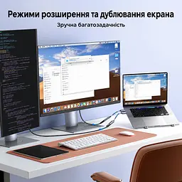 Відеоперехідник UGREEN DP139 DisplayPort - HDMI 4K 60 Гц 0,2 м сріблясто-сірий (95418) - мініатюра 9
