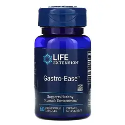 Мінерали Life Extension Відновлення Шлунка, Gastro-Ease, 60 вегетаріанських капс (LEX-21006)