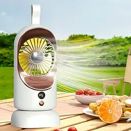 Портативний USB вентилятор 5В (29×11×11см), F-5 - мініатюра 2