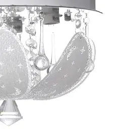Люстра Brille торт стельова з пультом LED E14 60W RGB WH (BCL-649S/3) - мініатюра 3