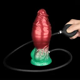 Фалоімітатор Lovetoy Dual Density 7.5’’ 19 см (червоний) - мініатюра 6