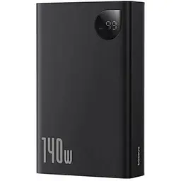 Портативна батарея Baseus Adaman Digital Display 140 W 24000mAh чорна P10021508113-00 - мініатюра 2