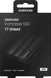 Портативний SSD Samsung 2TB USB 3.2 Gen 2 Type-C T7 Shield - мініатюра 6