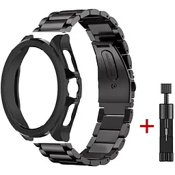 Комплект Tamister для годинника Xiaomi Watch 2Pro чорний (бампер + ремінець Rolex design 22 мм)