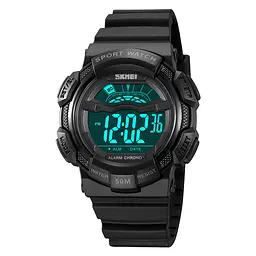 Чоловічий наручний годинник 2153BKBK Black-Black Skmei acs0030232 - мініатюра 2