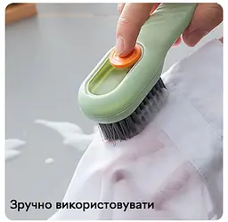 Багатофункціональна щітка Semi Brush, Mint з резервуаром для миючого засобу - мініатюра 4