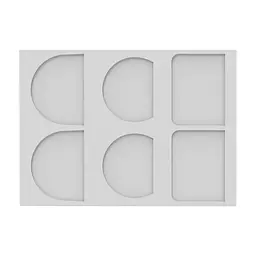 Форма для выпекания Silikomart Chablon Buche 96x73 - 87x70 - 96x73 h 2 мм (CHA06 CHABLON BUCHE)