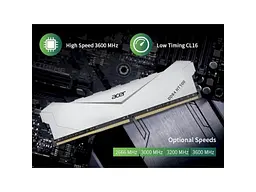 Пам'ять для настільних комп'ютерів Acer 8 GB DDR4 3200 MHz HT100 Heatsink (BL.9BWWA.234) - мініатюра 10