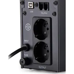 Пристрій безперебійного живлення Vinga LED 800VA metal case with USB (VPE-800MU) - мініатюра 8