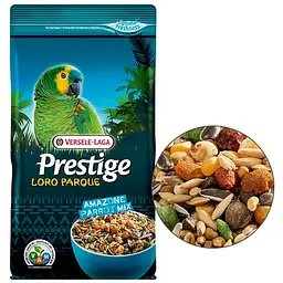 Корм для середніх і великих південноамериканських папуг Versele-Laga Prestige Loro Parque Amazone Parrot Mix 1 кг (222089)